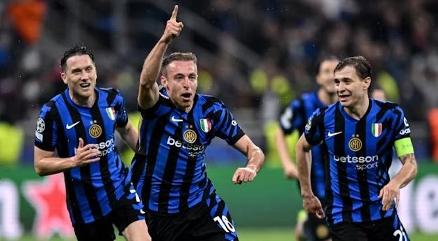 Đội hình Inter Milan nỗ lực trong cuộc đua vô địch Serie A