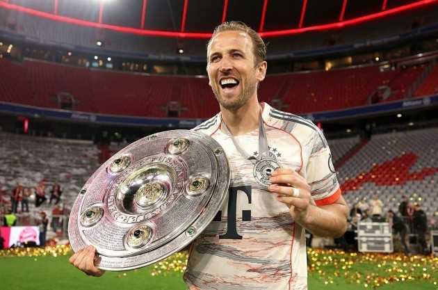 Harry Kane cuối cùng cũng có danh hiệu lớn đầu tiên cùng Bayern Munich tại Bundesliga 2025.