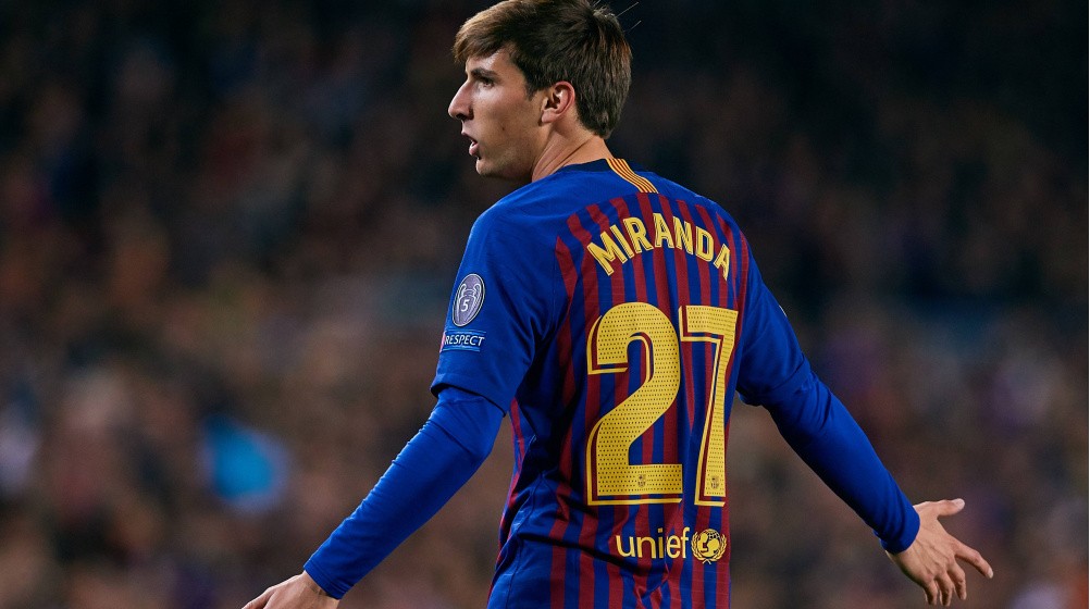 Hậu vệ Juan Miranda, sản phẩm của lò đào tạo danh tiếng La Masia (Barcelona).