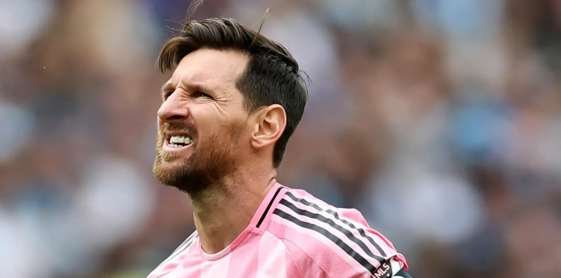 Lionel Messi ghi bàn rút ngắn tỷ số cho Inter Miami trong trận đấu MLS