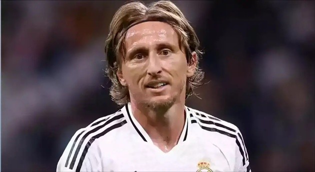 Tiền vệ Luka Modric thi đấu cho Real Madrid
